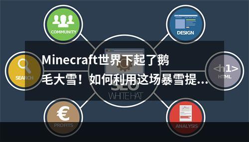 Minecraft世界下起了鹅毛大雪！如何利用这场暴雪提升你的游戏体验？