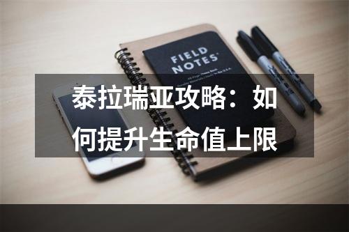 泰拉瑞亚攻略：如何提升生命值上限