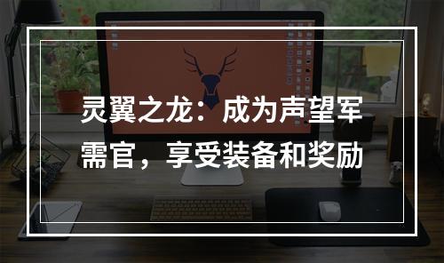 灵翼之龙：成为声望军需官，享受装备和奖励