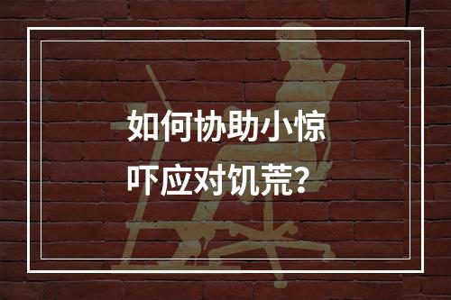 如何协助小惊吓应对饥荒？