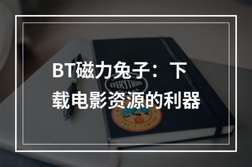 BT磁力兔子：下载电影资源的利器