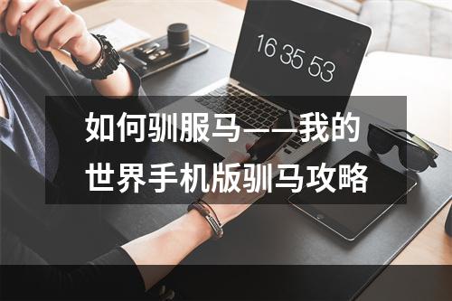 如何驯服马——我的世界手机版驯马攻略