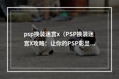 psp换装迷宫x（PSP换装迷宫X攻略：让你的PSP彰显个性，体验不同的玩法~）