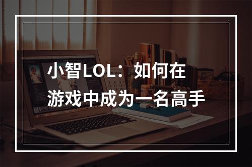 小智LOL：如何在游戏中成为一名高手