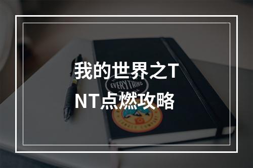 我的世界之TNT点燃攻略