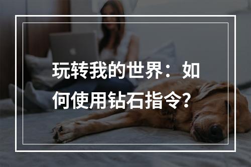 玩转我的世界：如何使用钻石指令？