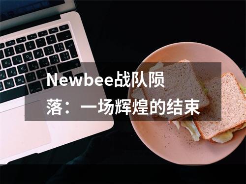 Newbee战队陨落：一场辉煌的结束