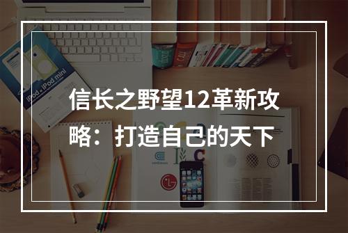 信长之野望12革新攻略：打造自己的天下