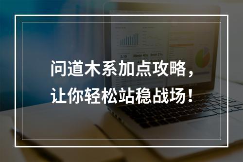 问道木系加点攻略，让你轻松站稳战场！