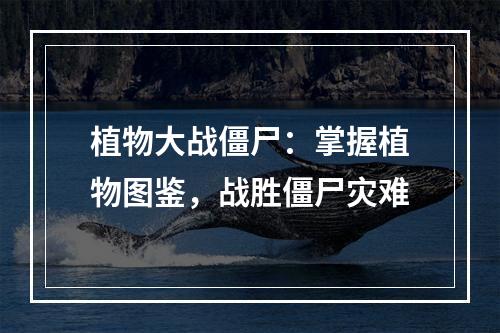 植物大战僵尸：掌握植物图鉴，战胜僵尸灾难