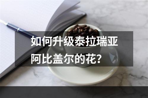 如何升级泰拉瑞亚阿比盖尔的花？