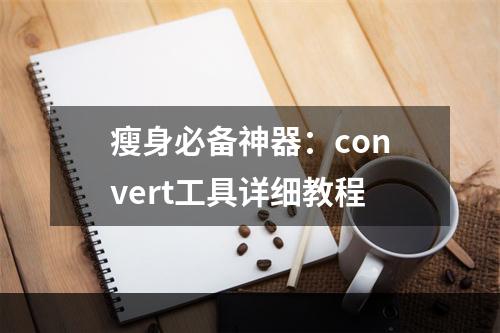 瘦身必备神器：convert工具详细教程