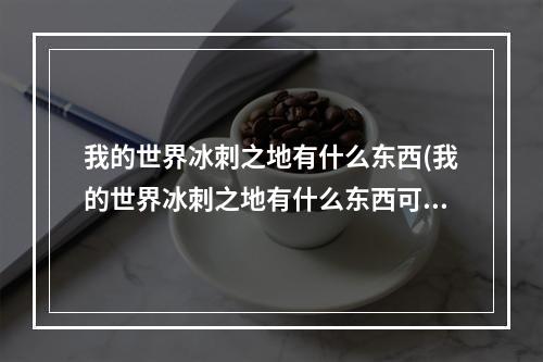 我的世界冰刺之地有什么东西(我的世界冰刺之地有什么东西可以挖)