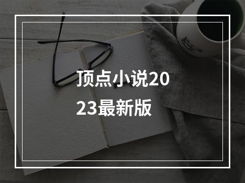 顶点小说2023最新版