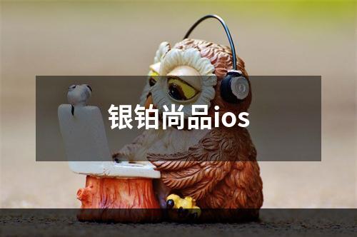 银铂尚品ios