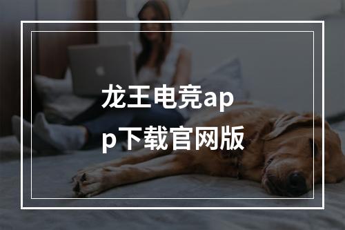 龙王电竞app下载官网版