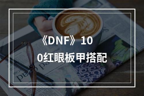 《DNF》100红眼板甲搭配