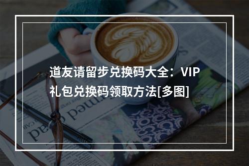 道友请留步兑换码大全：VIP礼包兑换码领取方法[多图]