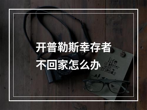 开普勒斯幸存者不回家怎么办