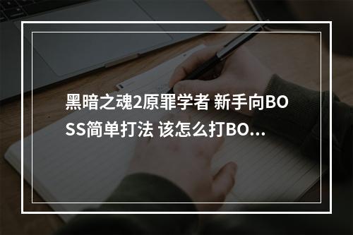 黑暗之魂2原罪学者 新手向BOSS简单打法 该怎么打BOS