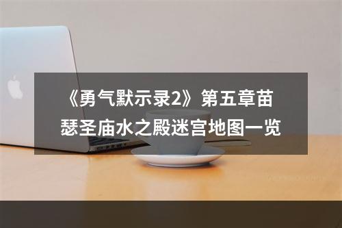 《勇气默示录2》第五章苗瑟圣庙水之殿迷宫地图一览