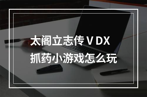 太阁立志传ⅤDX抓药小游戏怎么玩