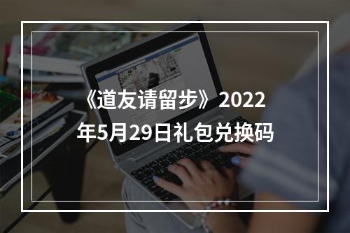 《道友请留步》2022年5月29日礼包兑换码