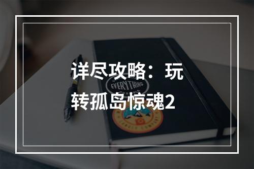 详尽攻略：玩转孤岛惊魂2