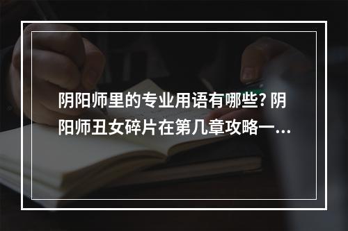 阴阳师里的专业用语有哪些? 阴阳师丑女碎片在第几章攻略一览