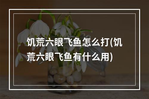 饥荒六眼飞鱼怎么打(饥荒六眼飞鱼有什么用)