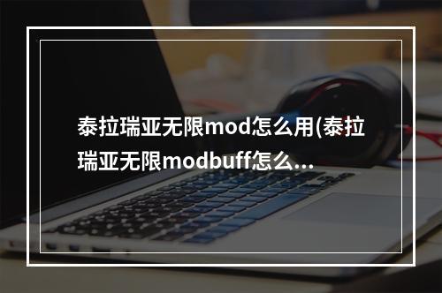 泰拉瑞亚无限mod怎么用(泰拉瑞亚无限modbuff怎么用)