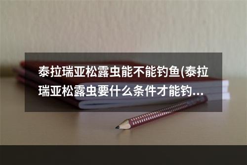 泰拉瑞亚松露虫能不能钓鱼(泰拉瑞亚松露虫要什么条件才能钓到)