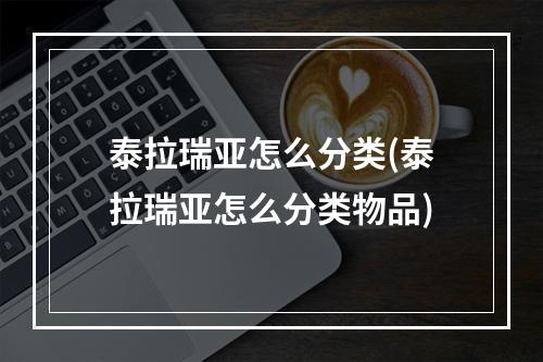 泰拉瑞亚怎么分类(泰拉瑞亚怎么分类物品)