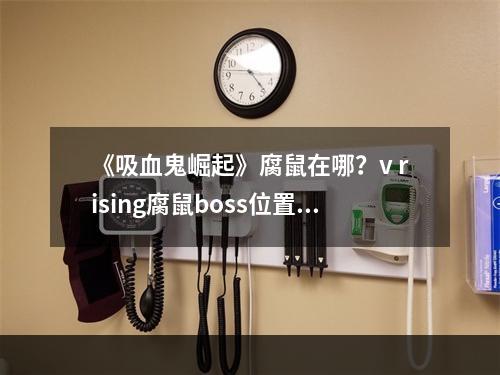 《吸血鬼崛起》腐鼠在哪？v rising腐鼠boss位置介绍--手游攻略网