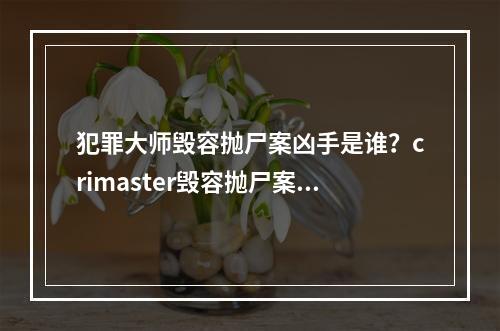 犯罪大师毁容抛尸案凶手是谁？crimaster毁容抛尸案真相推理分析[多图]--安卓攻略网