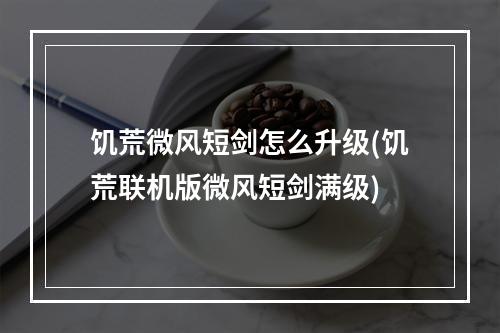 饥荒微风短剑怎么升级(饥荒联机版微风短剑满级)