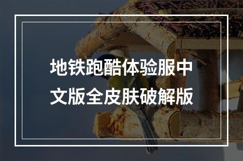 地铁跑酷体验服中文版全皮肤破解版