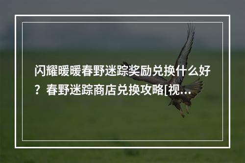 闪耀暖暖春野迷踪奖励兑换什么好？春野迷踪商店兑换攻略[视频][多图]