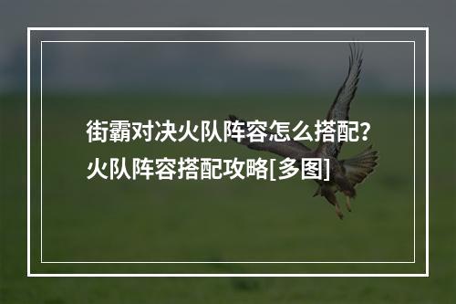 街霸对决火队阵容怎么搭配？火队阵容搭配攻略[多图]