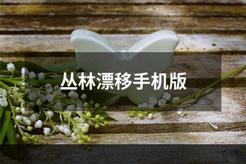 丛林漂移手机版