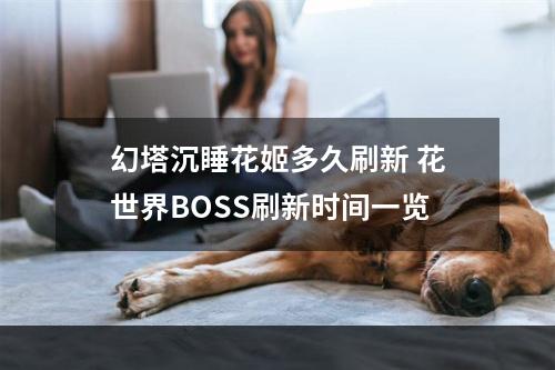 幻塔沉睡花姬多久刷新 花世界BOSS刷新时间一览