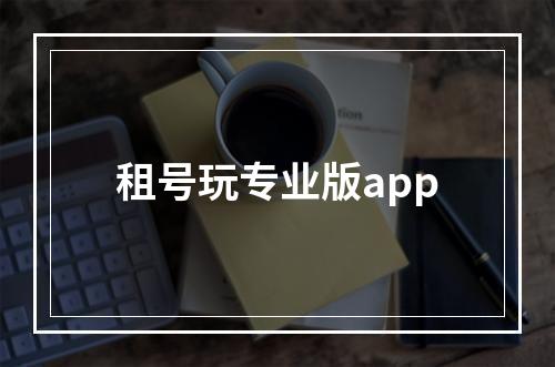 租号玩专业版app