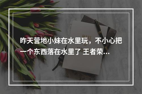 昨天营地小妹在水里玩，不小心把一个东西落在水里了 王者荣耀小妹相关的东西答案[多图]