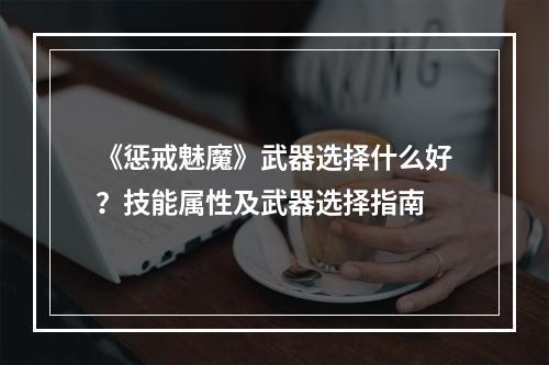 《惩戒魅魔》武器选择什么好？技能属性及武器选择指南