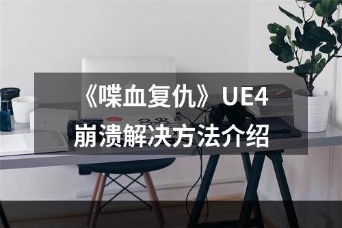 《喋血复仇》UE4崩溃解决方法介绍