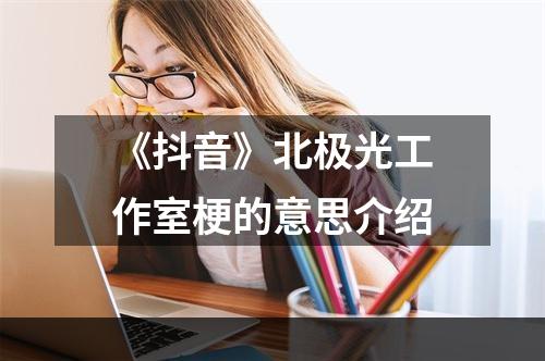 《抖音》北极光工作室梗的意思介绍