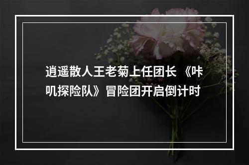 逍遥散人王老菊上任团长 《咔叽探险队》冒险团开启倒计时