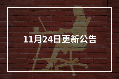 11月24日更新公告