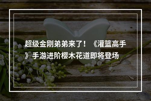 超级金刚弟弟来了！《灌篮高手》手游进阶樱木花道即将登场