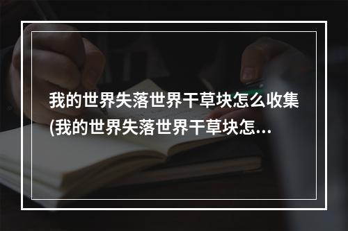 我的世界失落世界干草块怎么收集(我的世界失落世界干草块怎么收集?)